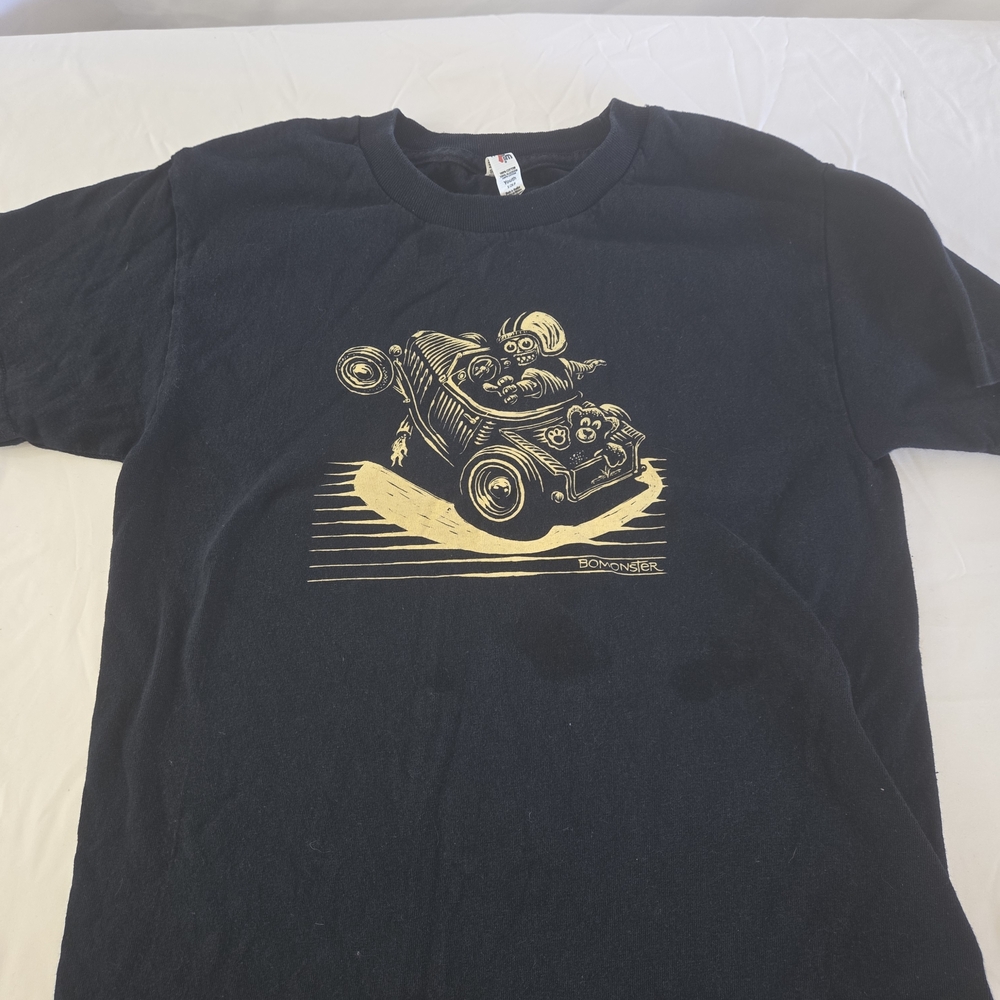 Black Graphic Kids Tee